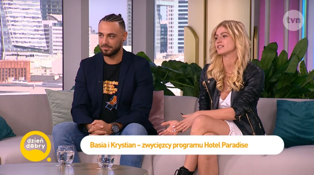 Basia i Krystian w "Dzień dobry TVN" Basia i Krystian w "Dzień dobry TVN"