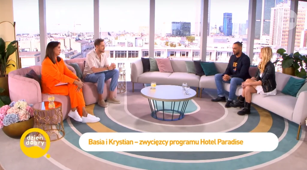 Basia i Krystian w "Dzień dobry TVN" Basia i Krystian w "Dzień dobry TVN"