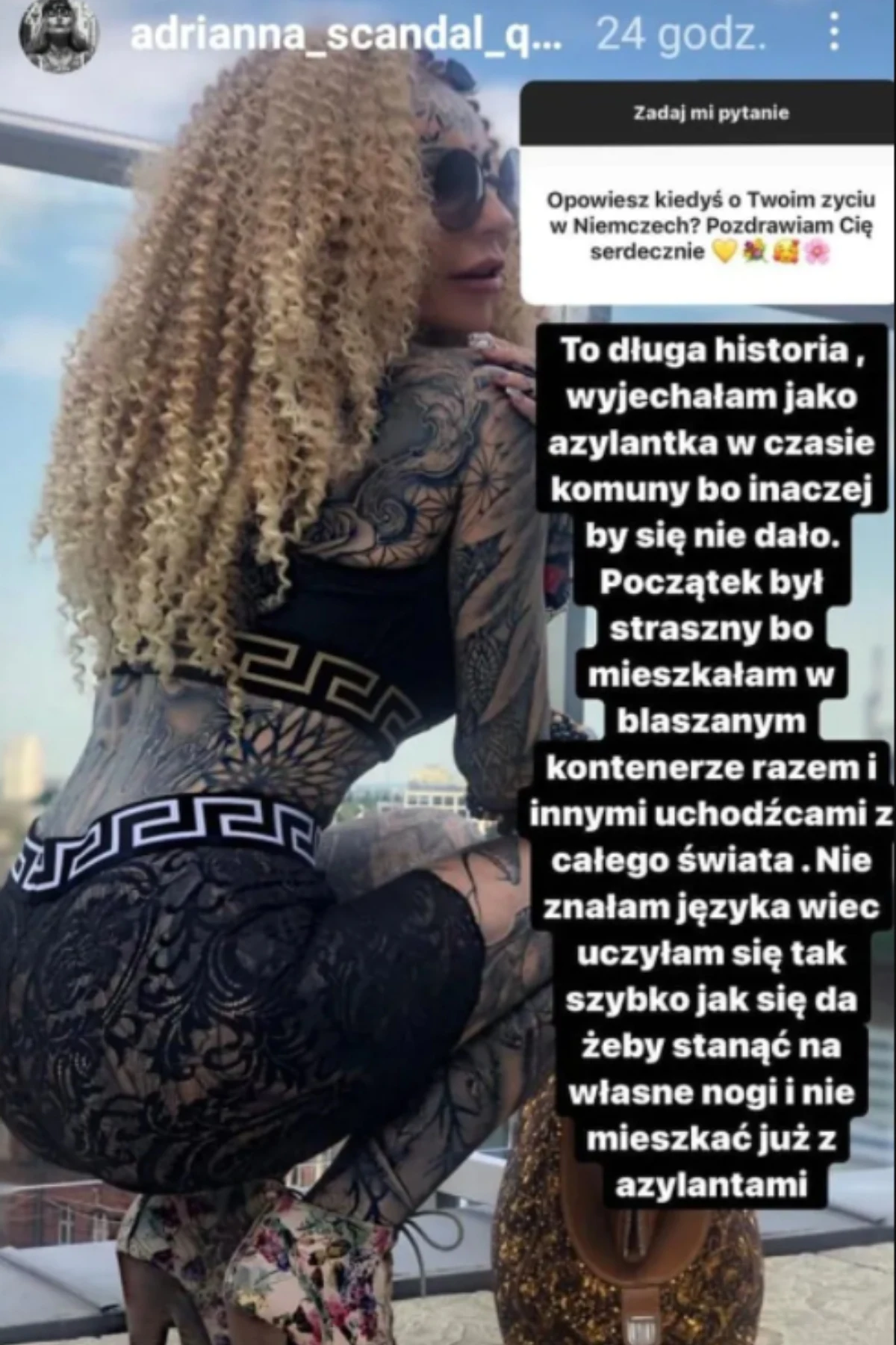 Adrianna z "Królowych życia", fot. https://www.instagram.com/adrianna_scandal_queen/ Adrianna z "Królowych życia", fot. https://www.instagram.com/adrianna_scandal_queen/