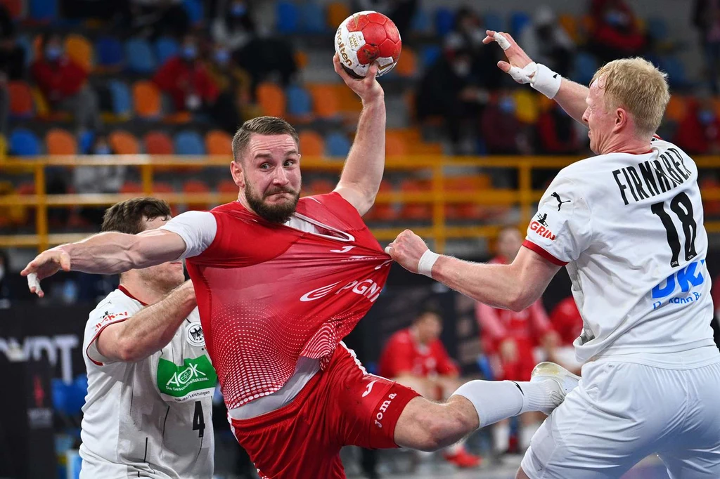 Michał Daszek w meczu reprezentacji Polski Michał Daszek w meczu reprezentacji Polski
