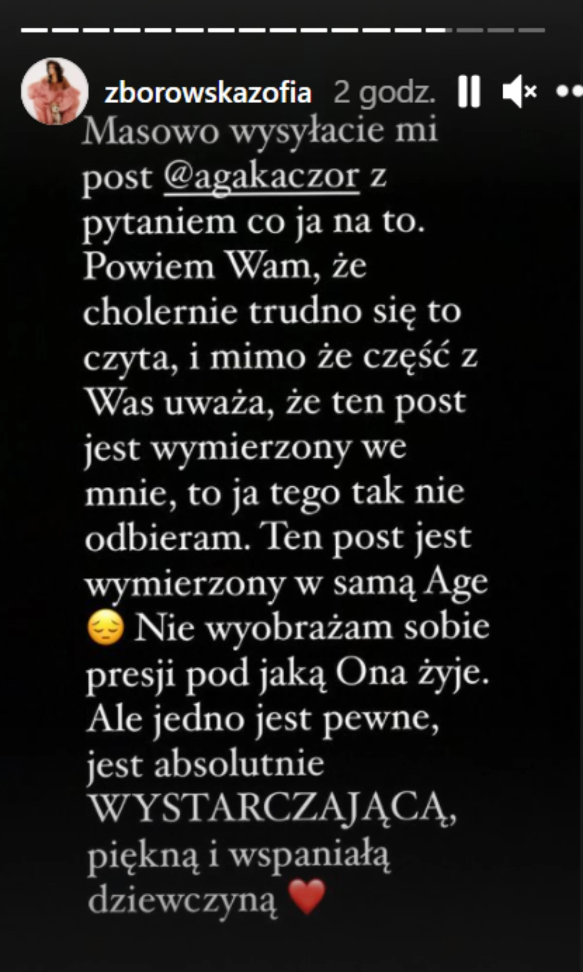 Instagram Zofii Zborowskiej, fot. https://www.instagram.com/zborowskazofia/ Instagram Zofii Zborowskiej, fot. https://www.instagram.com/zborowskazofia/