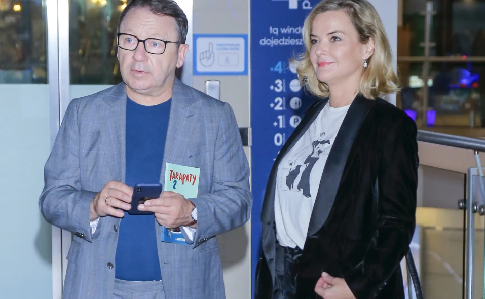 Zbigniew Zamachowski i Monika Richardson, 2020 rok Zbigniew Zamachowski i Monika Richardson, 2020 rok