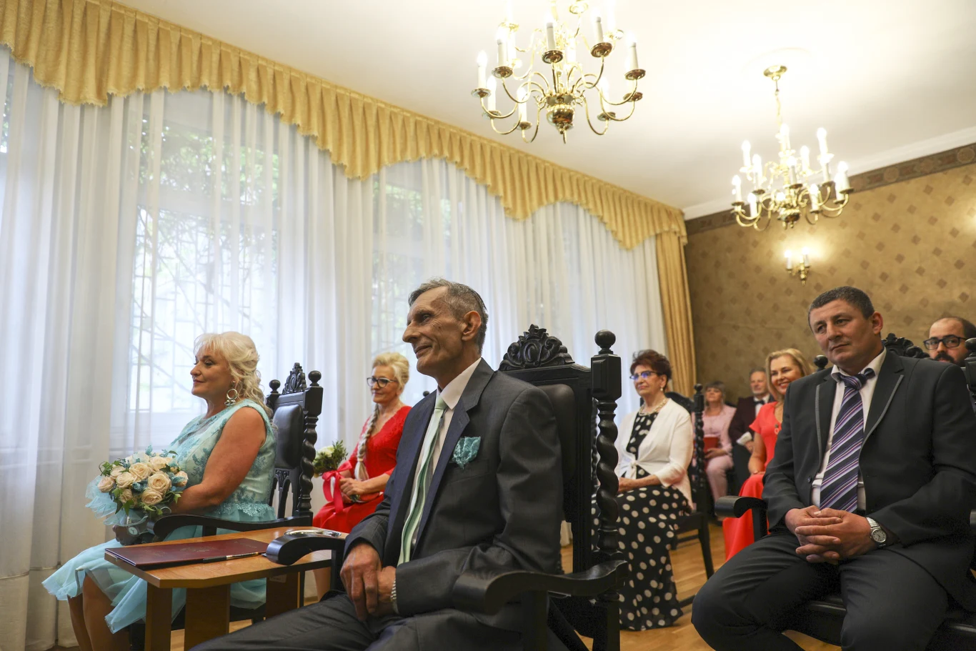 Ślub Adama z "Sanatorium miłości" w Urzędzie Stanu Cywilnego, fot.  fot. Filip Radwański