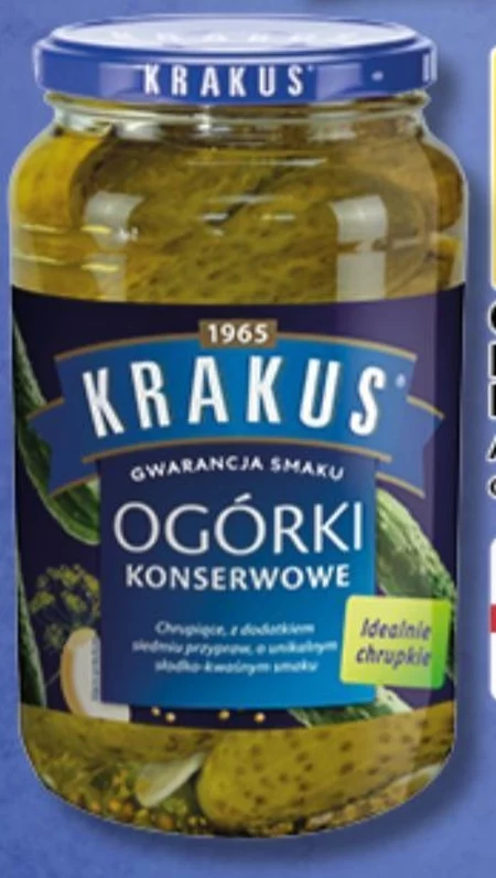 Ogórki konserwowe Krakus