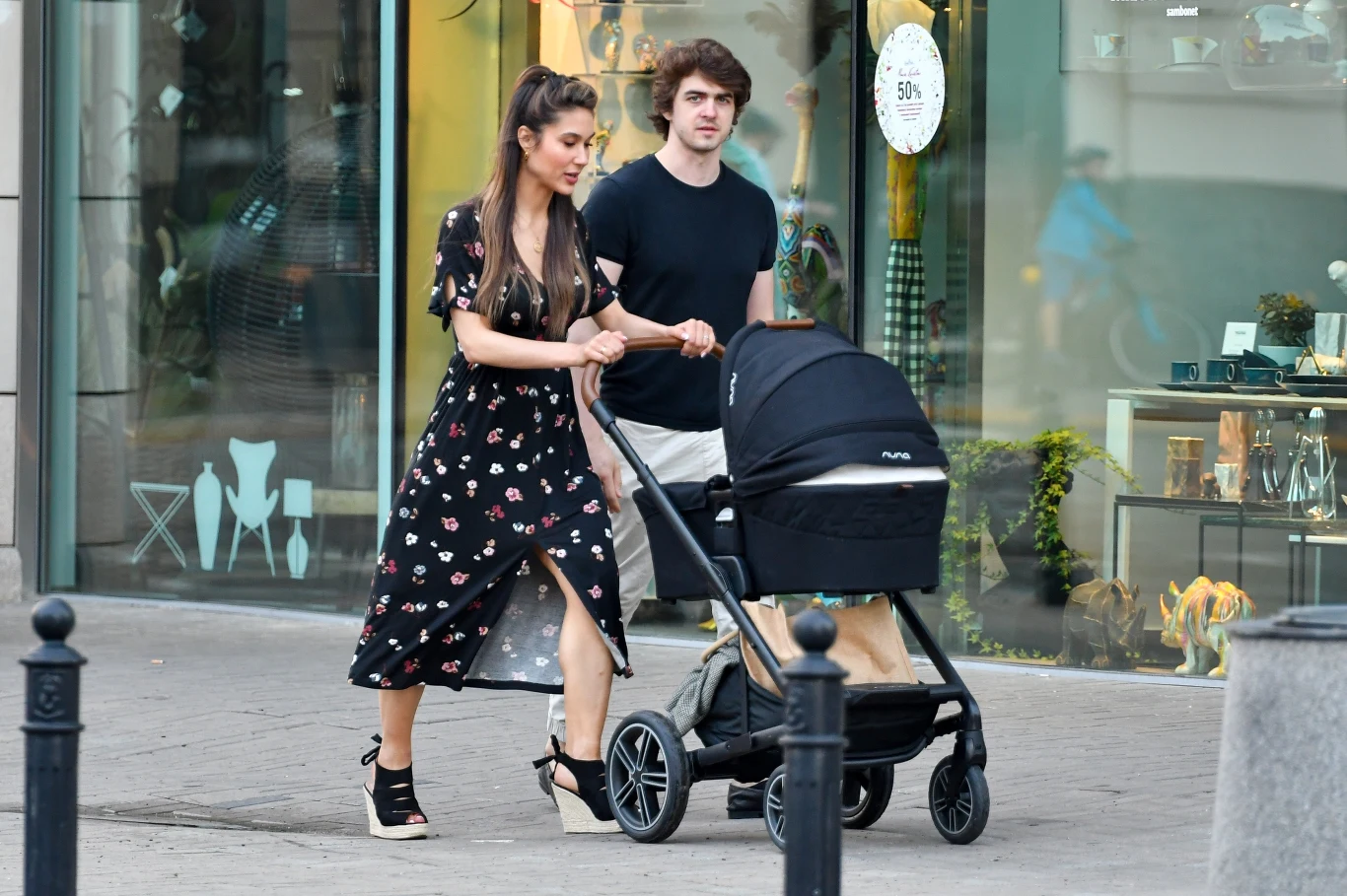 Ida Nowakowska z mężem i synkiem Ida Nowakowska z mężem i synkiem