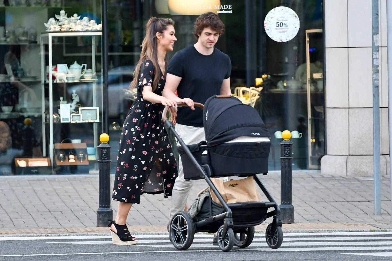 Ida Nowakowska z mężem i synkiem Ida Nowakowska z mężem i synkiem