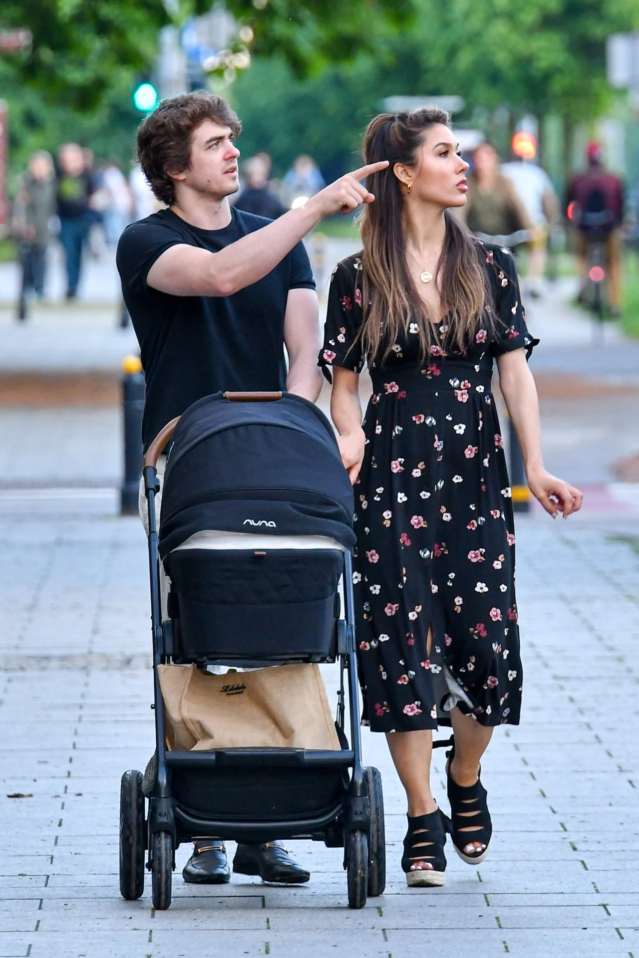 Ida Nowakowska z mężem i synkiem Ida Nowakowska z mężem i synkiem