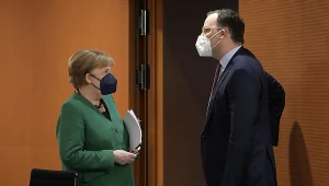 Angela Merkel i Jens Spahn 