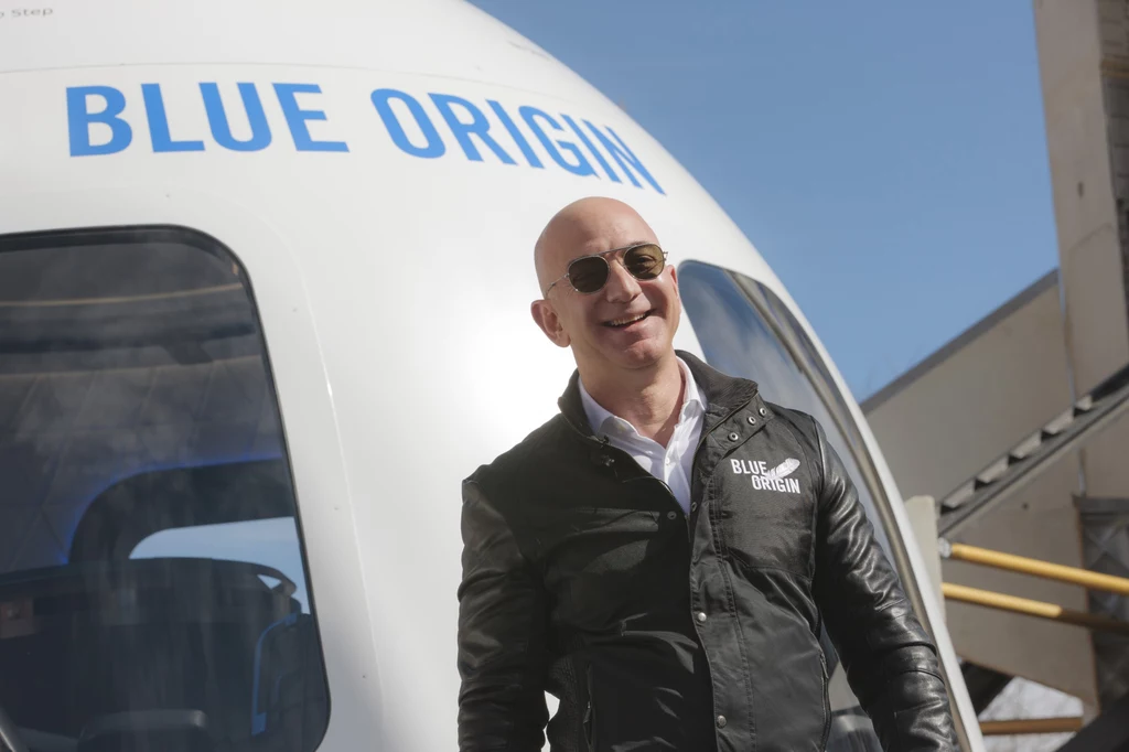 Jeff Bezos, założycieł firm Amazon i Blue Origin, już wkrótce poleci w kosmos