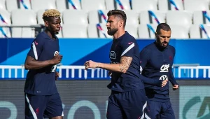 Paul Pogba, Olivier Giroud i Karim Benzema