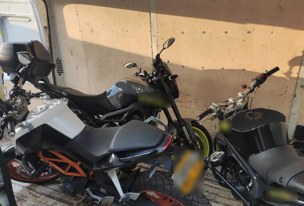 Skradzione motocykle. Źródło: KRP IV 0 BEMOWO, WOLA Skradzione motocykle. Źródło: KRP IV 0 BEMOWO, WOLA