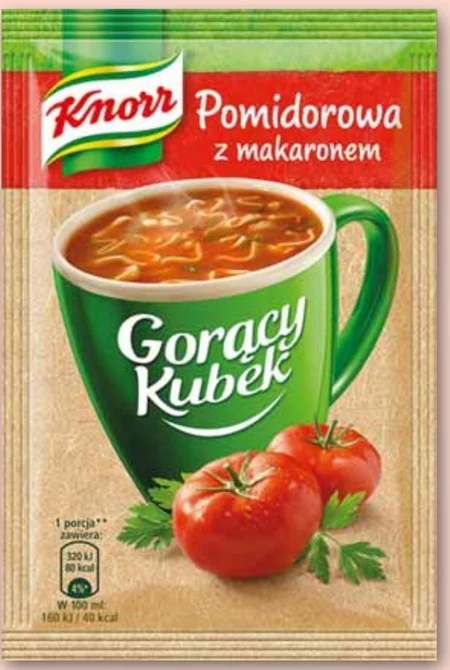 Gorący kubek Knorr