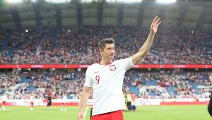 Robert Lewandowski, mecz Polska - Chile w Poznaniu