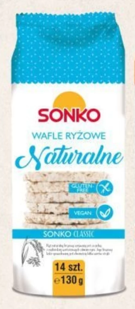 Wafle ryżowe Sonko