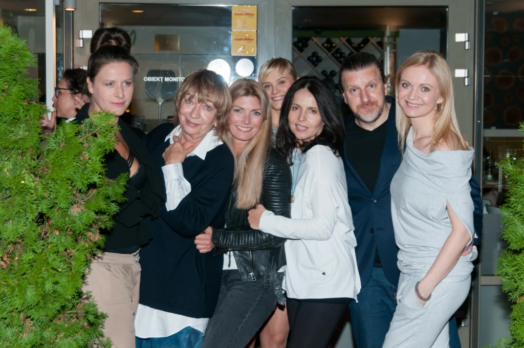 Ekipa serialu "Lokatorzy" po latach. Ekipa serialu "Lokatorzy" po latach.