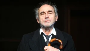 an Peszek podczas próby medialnej spektaklu "Minetti. Portret artysty z czasów starości" w Teatrze Polonia w Warszawie