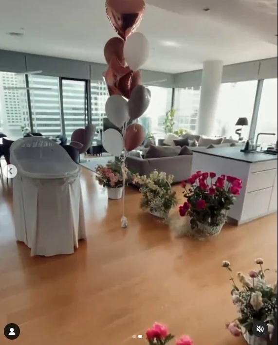 Klaudia Halejcio pokazała mieszkanie, fot. klaudiahalejcio