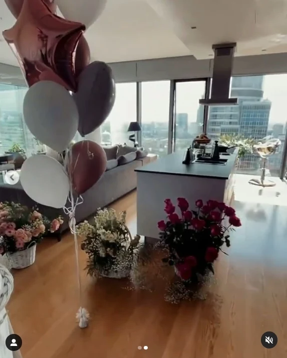 Klaudia Halejcio pokazała mieszkanie, fot. klaudiahalejcio