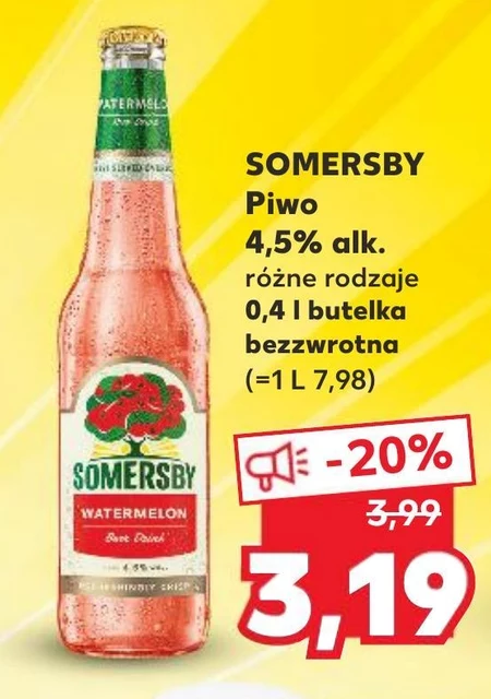 Piwo Somersby