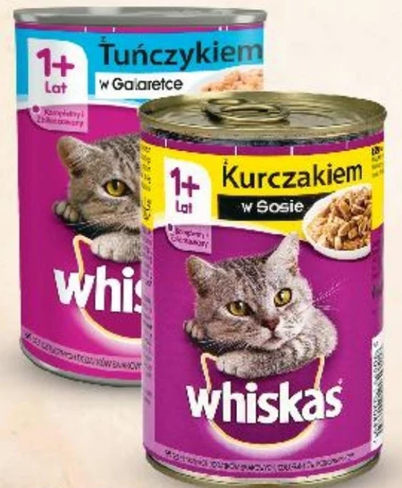Karma dla kota Whiskas