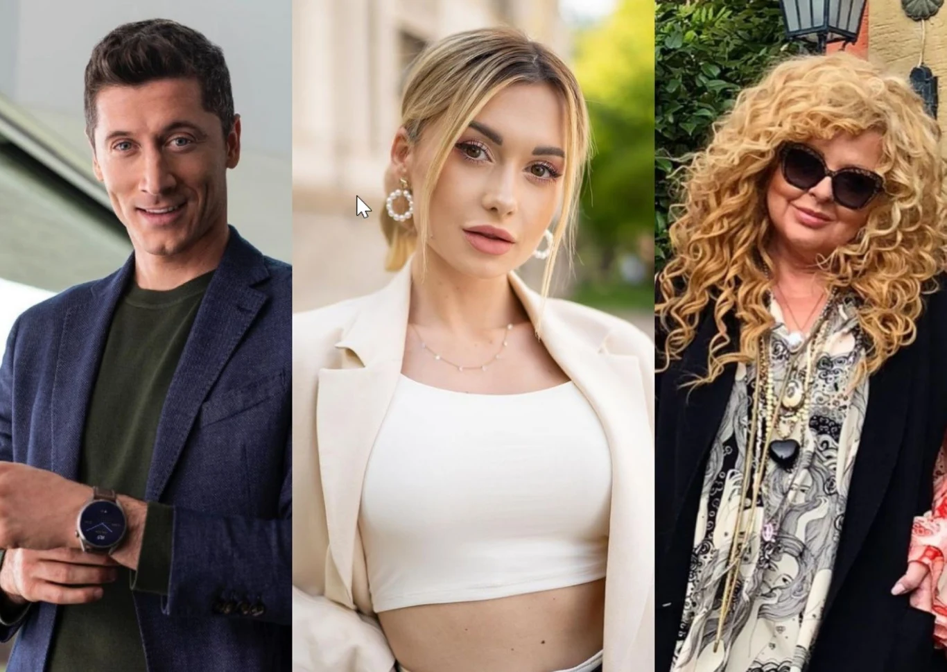 Robert Lewandowski, Wersow, Magda Gessler Robert Lewandowski, Wersow, Magda Gessler