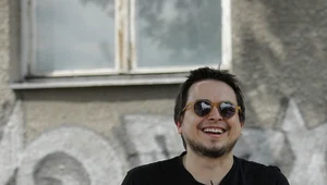 Wojciech Mann z synem Marcinem