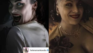 Helena Mańkowska w roli Lady Dimitrescu