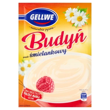 Gellwe Budyń smak śmietankowy 40 g - 1