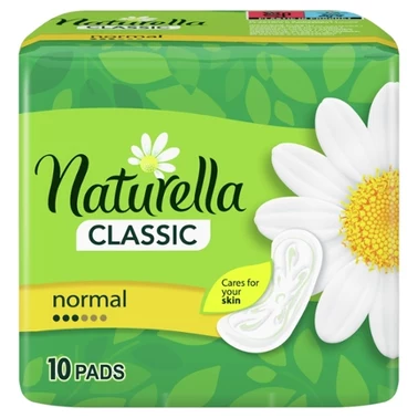 Naturella Classic Normal Plus Rozmiar 2 Podpaski ze skrzydełkami × 10 - 2