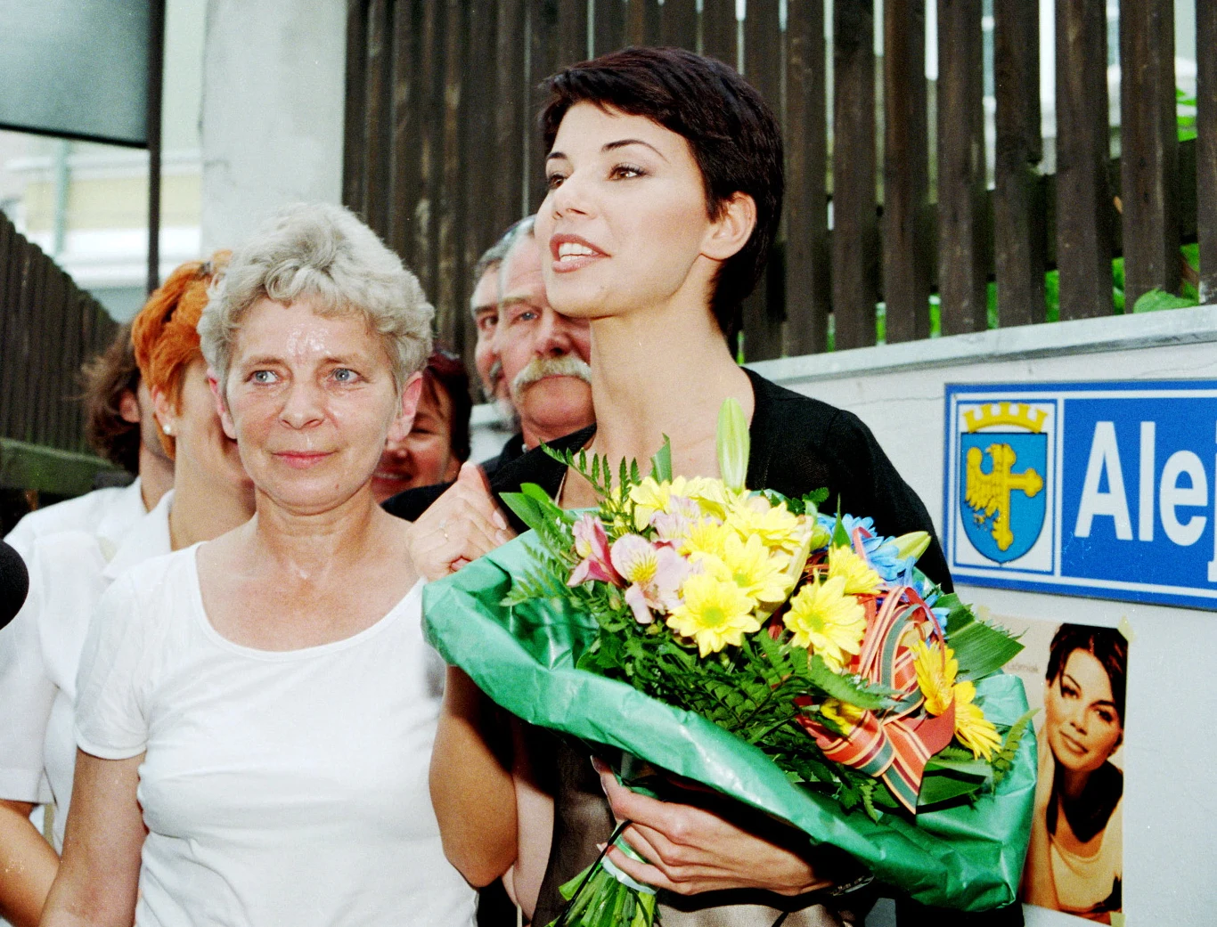 Edyta Górniak z mamą, lata 90.