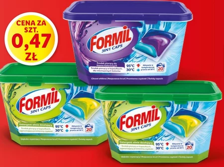 Kapsułki do prania Formil