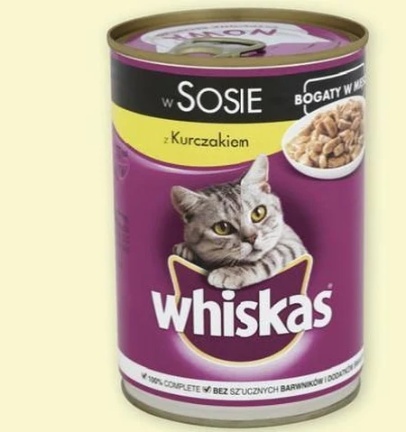 Karma dla kota Whiskas