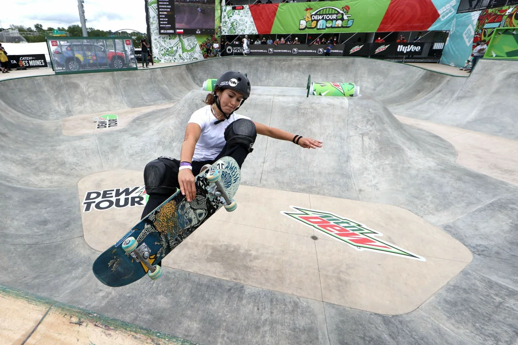 Amelia Brodka powalczy o medal na pierwszych w historii olimpijskich zawodach w skateboardingu Amelia Brodka powalczy o medal na pierwszych w historii olimpijskich zawodach w skateboardingu