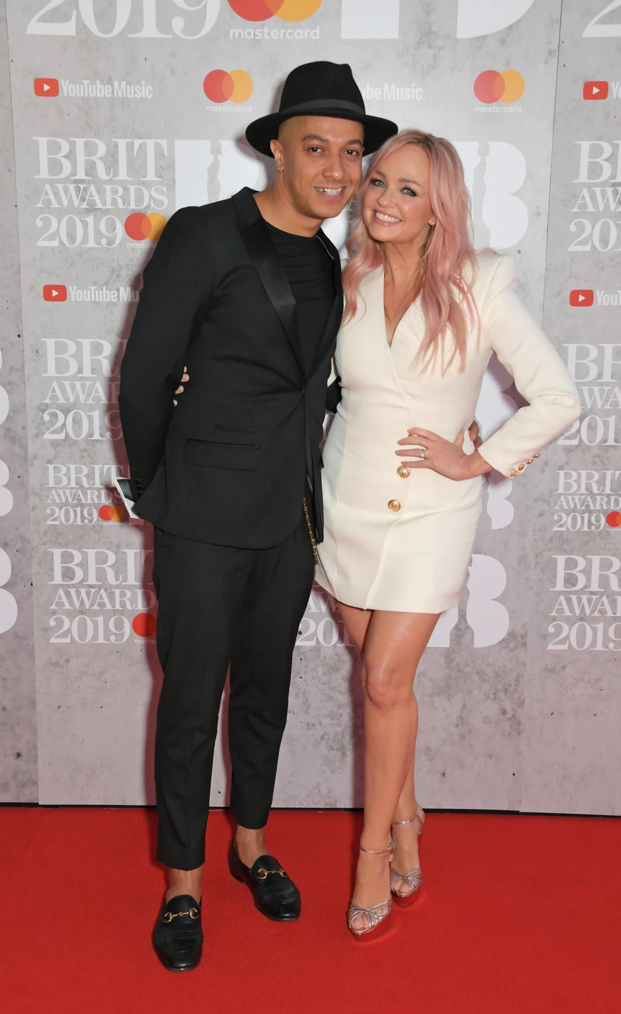 Emma Bunton z partnerem Emma Bunton z partnerem