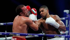 Anthony Joshua w pojedynku z Kubratem Pulewem