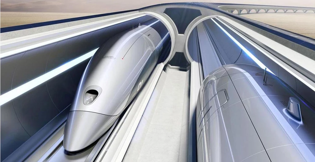 Hyperloop Italia - koncept