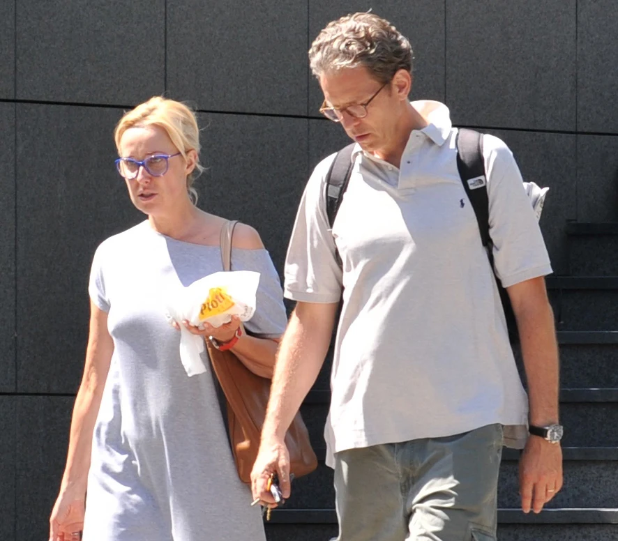 Agata Młynarska z mężem Przemysławem Agata Młynarska z mężem Przemysławem