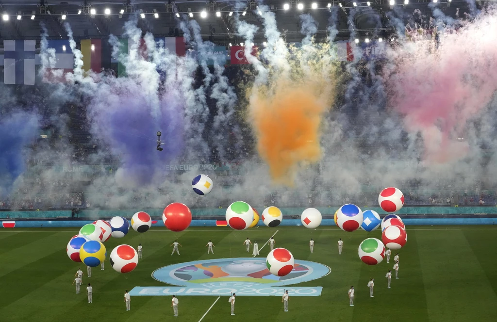 Tak wyglądała ceremonia otwarcia Euro 2020