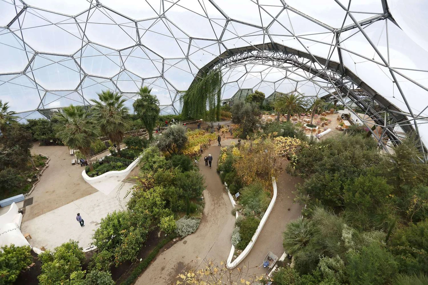 Eden Project to jedna z największych atrakcji turystycznych Kornwalii.