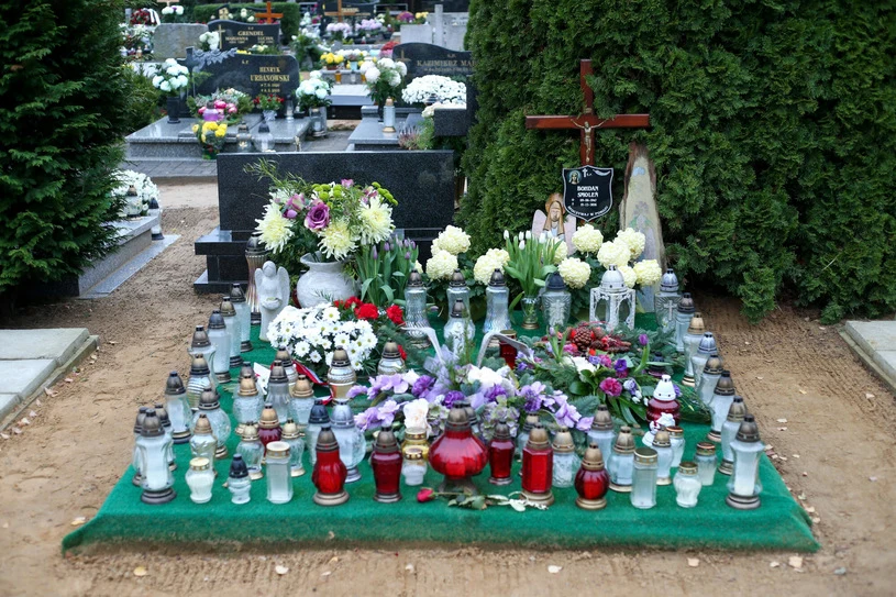 Grób Bohdana Smolenia Grób Bohdana Smolenia