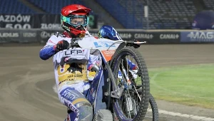 Jason Doyle świętująca zwycięstwo
