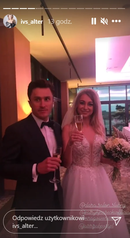 Ivs Alter i Patryk Piasecki pobrali się ///https://www.instagram.com/ivs_alter/