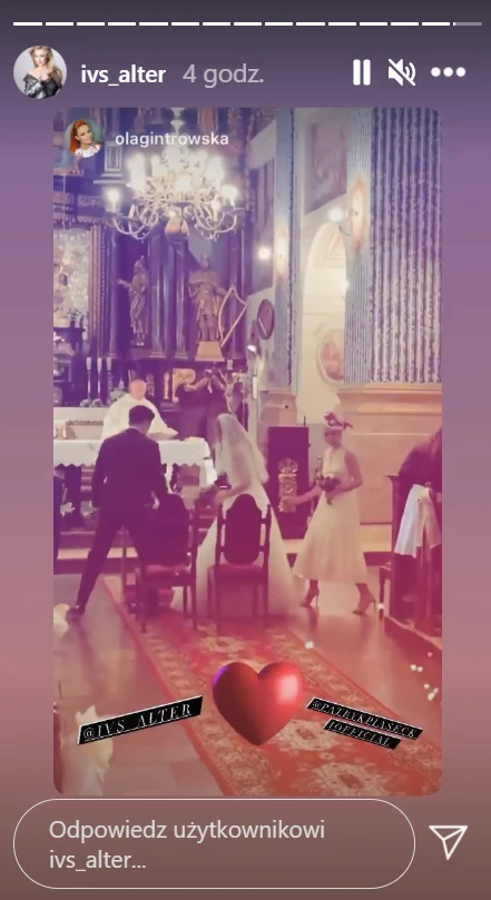Ivs Alter i Patryk Piasecki pobrali się ///https://www.instagram.com/ivs_alter/