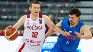 Adam Waczyński w meczu z Rosją