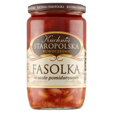 Kuchnia Staropolska Fasolka w sosie pomidorowym 700 g - 5