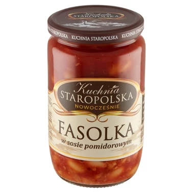 Kuchnia Staropolska Fasolka w sosie pomidorowym 700 g - 4