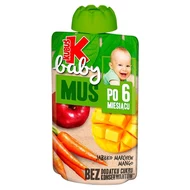 Kubuś Baby Mus po 6 miesiącu jabłko marchew mango 100 g