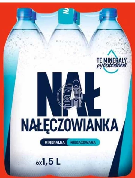 Woda mineralna Nałęczowianka