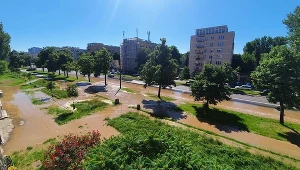 Awaria wodociągowa w Warszawie