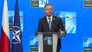 Andrzej Duda po szczycie NATO